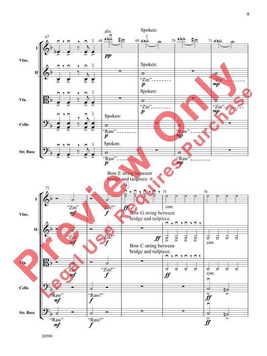 Curse of the Rosin Eating Zombies from Outer Space 總譜 | 小雅音樂 Hsiaoya Music