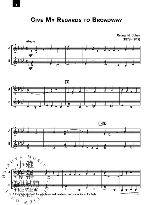 Accent on Ensembles, Book 2 Duets, Trios and Quartets for Flexible Instrumentation Correlated with Accent on Achievement, Book 2 二重奏 三重奏 四重奏 配器法 | 小雅音樂 Hsiaoya Music