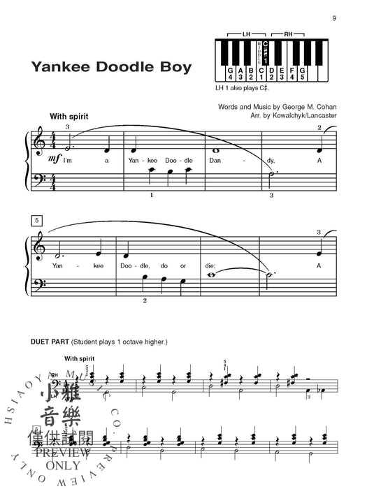 Alfred's Basic Piano Library: Patriotic Solo Book 1A 鋼琴 三重奏 獨奏 | 小雅音樂 Hsiaoya Music