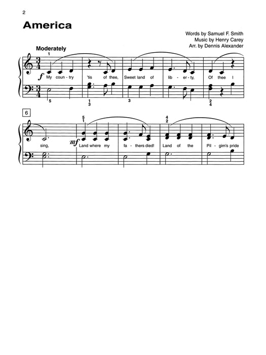 Alfred's Basic Piano Library: Patriotic Solo Book 2 鋼琴 三重奏 獨奏 | 小雅音樂 Hsiaoya Music