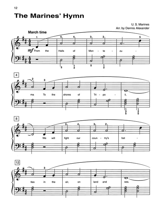 Alfred's Basic Piano Library: Patriotic Solo Book 2 鋼琴 三重奏 獨奏 | 小雅音樂 Hsiaoya Music