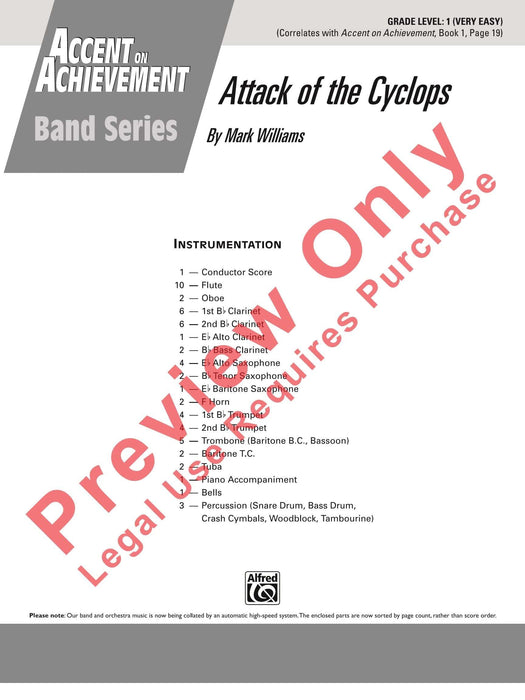 Attack of the Cyclops | 小雅音樂 Hsiaoya Music