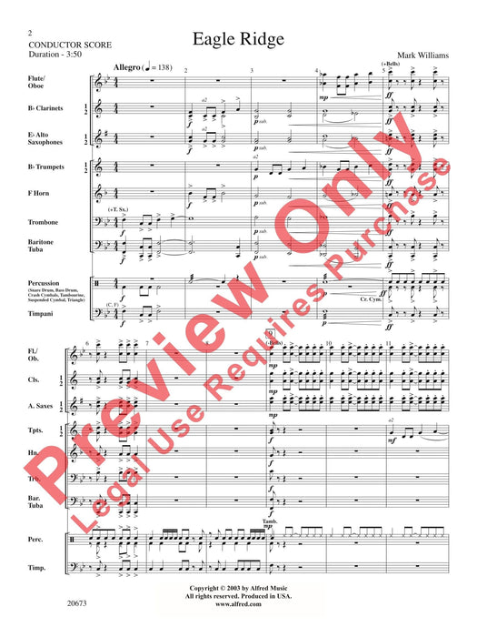 Eagle Ridge 總譜 | 小雅音樂 Hsiaoya Music