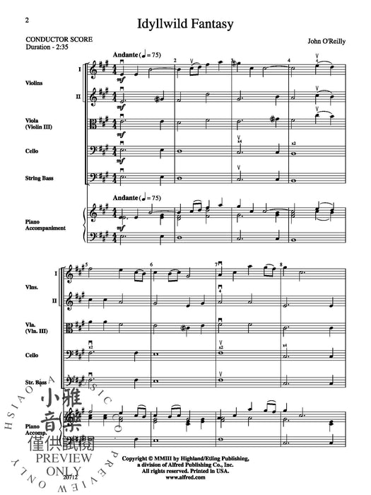 Idyllwild Fantasy 幻想曲 | 小雅音樂 Hsiaoya Music