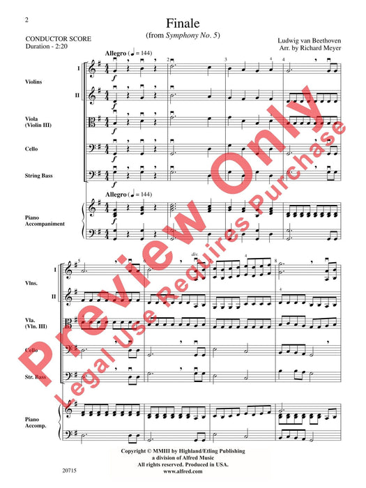 Finale (from Symphony No. 5) 貝多芬 終曲 交響曲 | 小雅音樂 Hsiaoya Music
