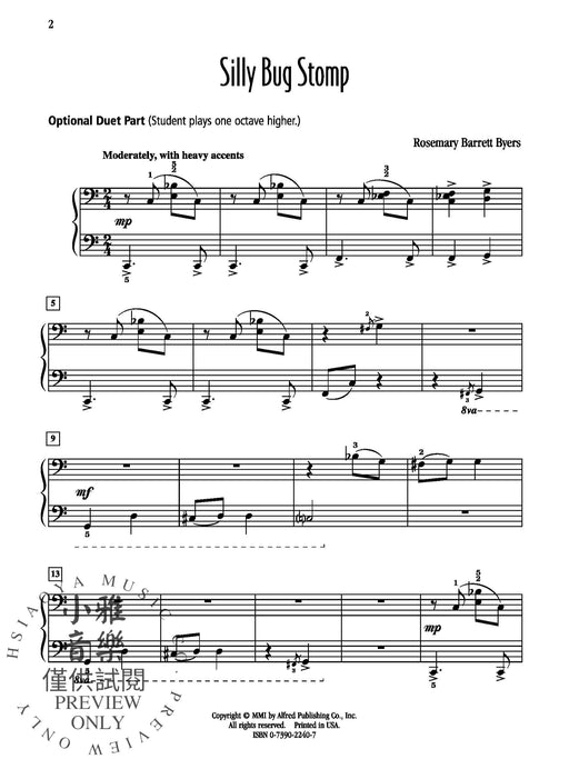 Silly Bug Stomp | 小雅音樂 Hsiaoya Music