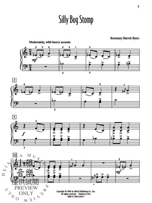 Silly Bug Stomp | 小雅音樂 Hsiaoya Music