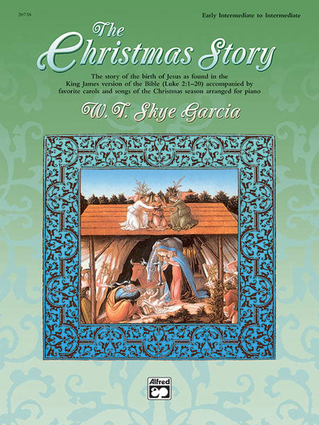 The Christmas Story The Story of the Birth of Jesus as Found in the King James Version of the Bible (Luke 2:1--20) Accompanied by Favorite Carols and Songs of the Christmas Season Arranged for Piano 耶誕頌歌 鋼琴 | 小雅音樂 Hsiaoya Music