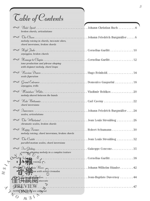 Beautiful Etudes, Book 4 練習曲 | 小雅音樂 Hsiaoya Music