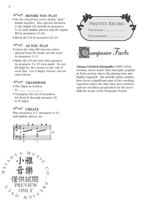 Beautiful Etudes, Book 4 練習曲 | 小雅音樂 Hsiaoya Music