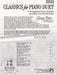 Classics for Piano Duet, Book 2 8 Duet Arrangements of Student Favorites for Intermediate to Late Intermediate Pianists 四手聯彈 二重奏 | 小雅音樂 Hsiaoya Music
