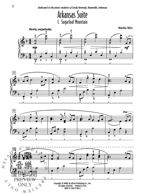 Arkansas Suite 組曲 | 小雅音樂 Hsiaoya Music