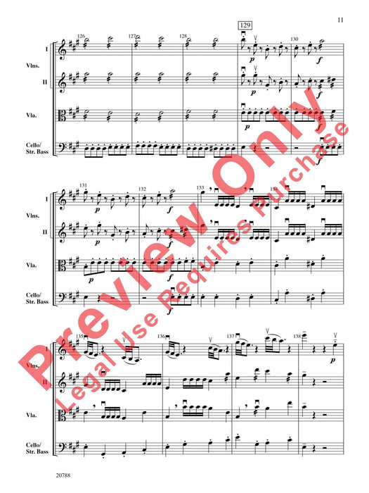 Symphony No. 29 (First Movement) 莫札特 交響曲 樂章 總譜 | 小雅音樂 Hsiaoya Music