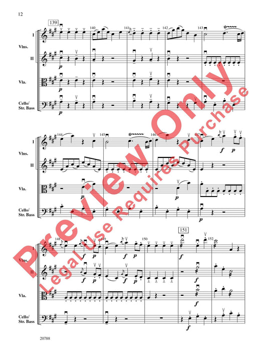 Symphony No. 29 (First Movement) 莫札特 交響曲 樂章 總譜 | 小雅音樂 Hsiaoya Music