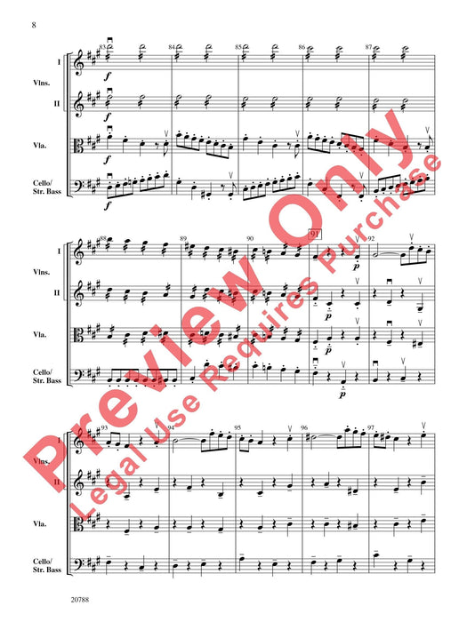 Symphony No. 29 (First Movement) 莫札特 交響曲 樂章 總譜 | 小雅音樂 Hsiaoya Music