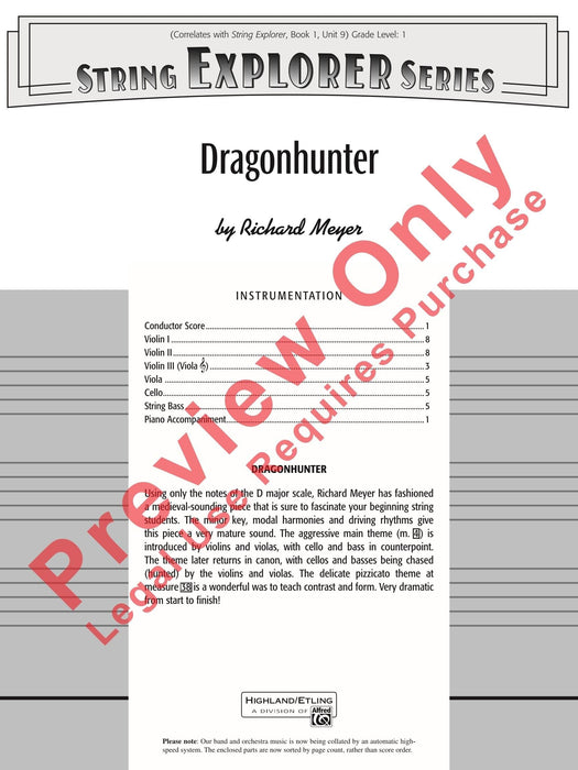 Dragonhunter 總譜 | 小雅音樂 Hsiaoya Music