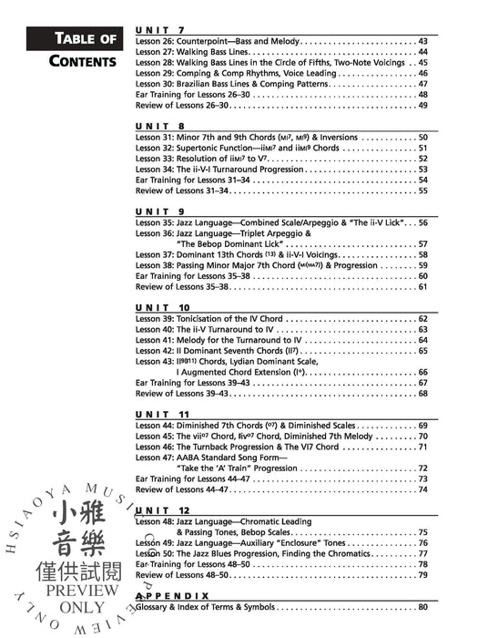 Alfred's Essentials of Jazz Theory, Book 2 爵士音樂 | 小雅音樂 Hsiaoya Music