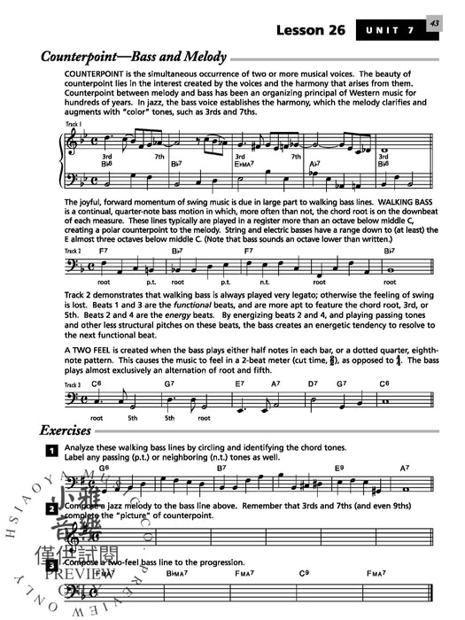 Alfred's Essentials of Jazz Theory, Book 2 爵士音樂 | 小雅音樂 Hsiaoya Music