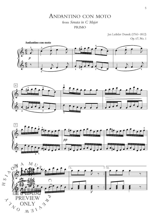 Essential Keyboard Duets, Volume 2 25 Intermediate / Late Intermediate Selections in Their Original Form 鍵盤樂器二重奏 | 小雅音樂 Hsiaoya Music