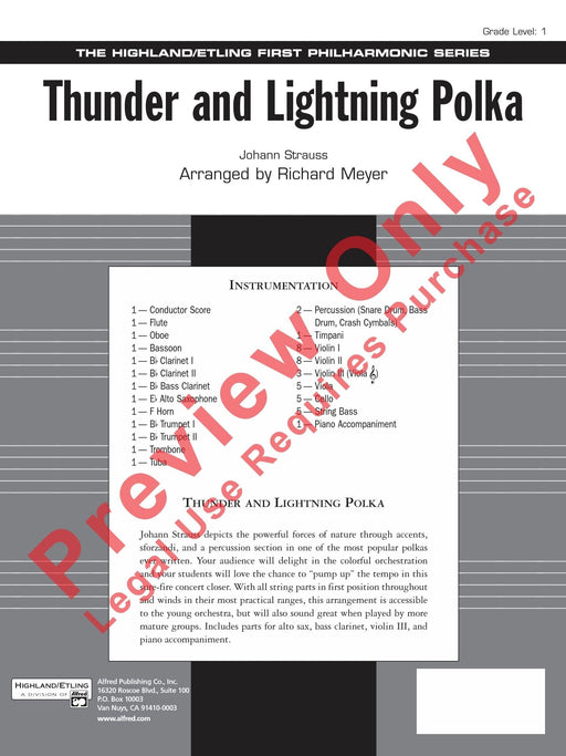 Thunder and Lightning Polka 史特勞斯,約翰 波卡舞曲 | 小雅音樂 Hsiaoya Music