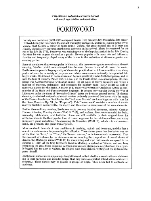 Beethoven: Dances for the Piano 19 Short Pieces to Play Before His Sonatinas 貝多芬 舞曲 鋼琴 小品 小奏鳴曲 | 小雅音樂 Hsiaoya Music