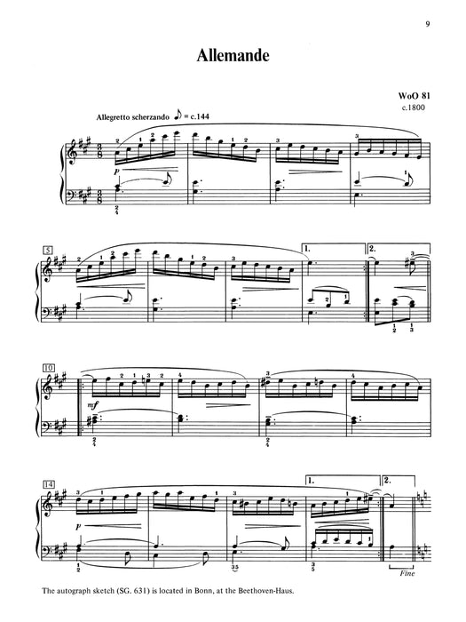 Beethoven: Dances for the Piano 19 Short Pieces to Play Before His Sonatinas 貝多芬 舞曲 鋼琴 小品 小奏鳴曲 | 小雅音樂 Hsiaoya Music