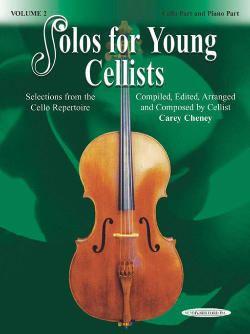 Solos for Young Cellists Cello Part and Piano Acc., Volume 2 Selections from the Cello Repertoire 獨奏 大提琴 鋼琴 大提琴 | 小雅音樂 Hsiaoya Music