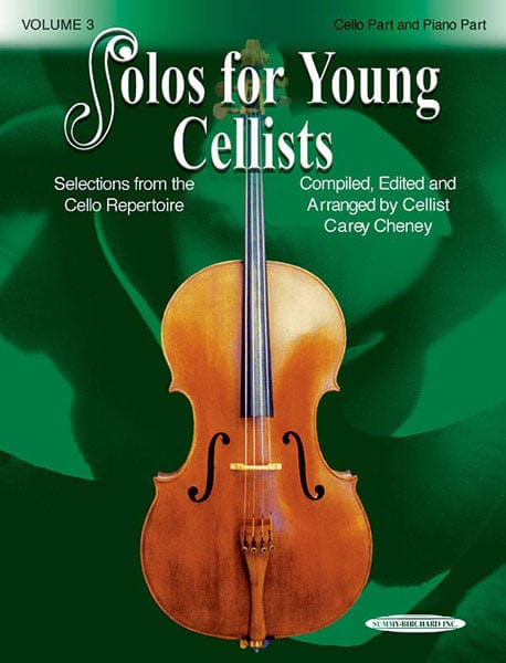 Solos for Young Cellists Cello Part and Piano Acc., Volume 3 Selections from the Cello Repertoire 獨奏 大提琴 鋼琴 大提琴 | 小雅音樂 Hsiaoya Music