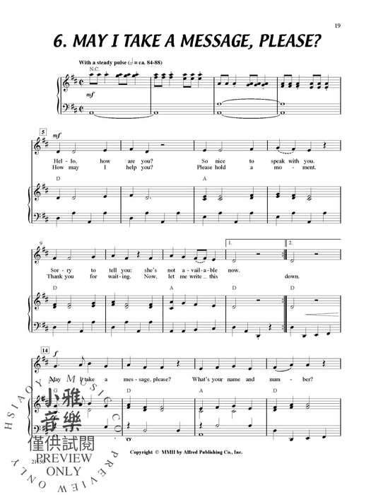 All That I Can Be 15 Unison Songs to Build Character and Integrity in Young People 同度 | 小雅音樂 Hsiaoya Music