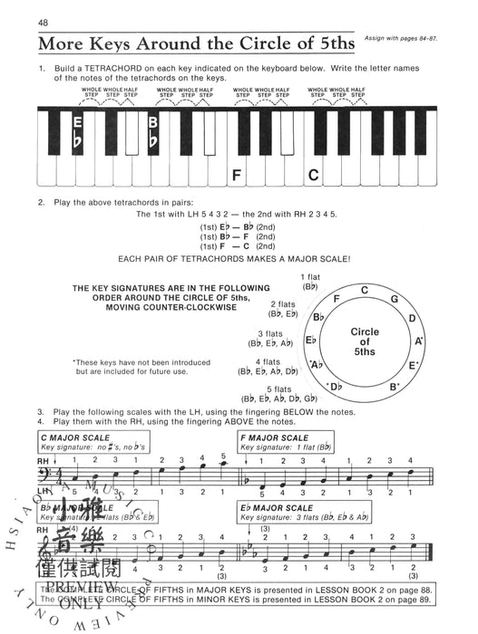 Alfred's Basic Adult Piano Course: Theory Book 2 鋼琴 | 小雅音樂 Hsiaoya Music