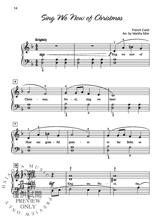 Christmas Delights, Book 2 7 Late Elementary Christmas Carols and Songs Arranged for Piano 耶誕頌歌 鋼琴 | 小雅音樂 Hsiaoya Music