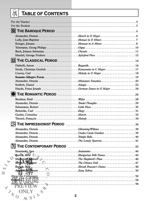 Keys to Stylistic Mastery, Book 1 | 小雅音樂 Hsiaoya Music