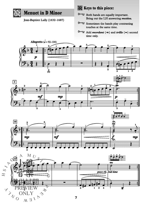 Keys to Stylistic Mastery, Book 1 | 小雅音樂 Hsiaoya Music