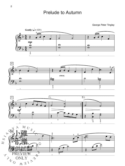 Autumn Inspirations 10 Early Intermediate to Intermediate Piano Solos That Celebrate Fall 鋼琴 獨奏 | 小雅音樂 Hsiaoya Music