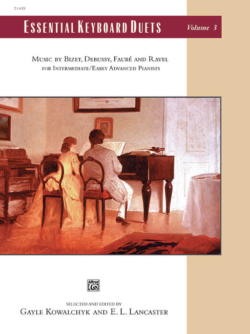 Essential Keyboard Duets, Volume 3 Music by Bizet, Debussy, Fauré and Ravel 鍵盤樂器二重奏 | 小雅音樂 Hsiaoya Music