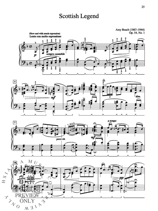 Anthology of Romantic Piano Music with Performance Practices in Romantic Piano Music Intermediate to Early Advanced works by 36 Composers 鋼琴 | 小雅音樂 Hsiaoya Music