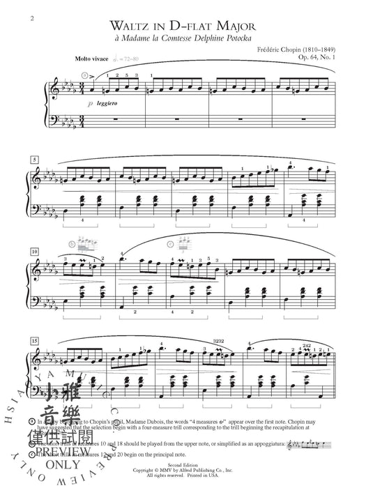 Chopin: Waltz in D-flat Major, Opus 64, No. 1 蕭邦 圓舞曲 作品 | 小雅音樂 Hsiaoya Music