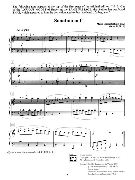 Clementi: Sonatina in C, Opus 36, No. 1 克雷門悌穆奇歐 小奏鳴曲 作品 | 小雅音樂 Hsiaoya Music