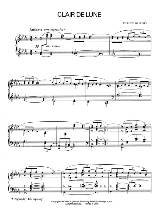 Debussy: Clair de lune from Suite Bergamasque 德布西 月光貝加瑪斯克組曲 | 小雅音樂 Hsiaoya Music