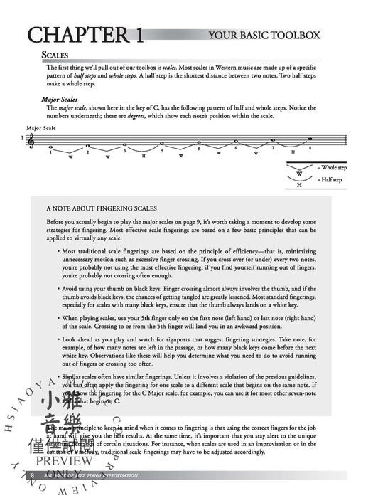 Big Book of Jazz Piano Improvisation Tools and Inspiration for Creative Soloing 爵士音樂鋼琴即興演奏 獨奏 | 小雅音樂 Hsiaoya Music