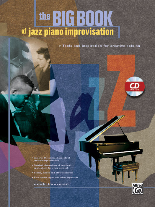 Big Book of Jazz Piano Improvisation Tools and Inspiration for Creative Soloing 爵士音樂鋼琴即興演奏 獨奏 | 小雅音樂 Hsiaoya Music