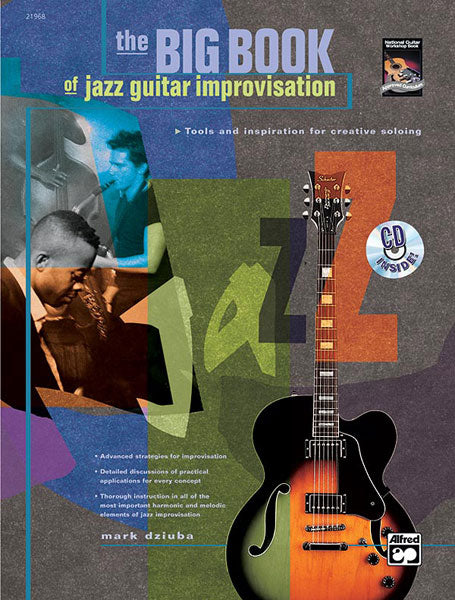 The Big Book of Jazz Guitar Improvisation Tools and Inspiration for Creative Soloing 爵士音樂吉他即興演奏 獨奏 | 小雅音樂 Hsiaoya Music