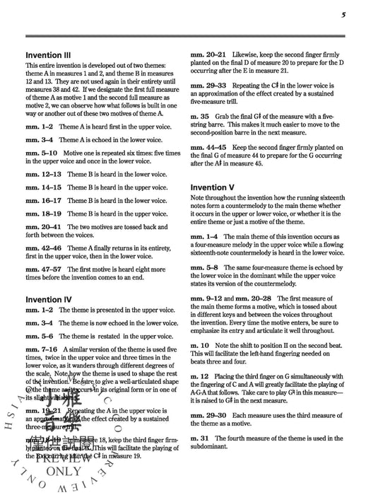 J. S. Bach: 15 Two-Part Inventions Transcribed for Solo Guitar 創意曲 獨奏 吉他 | 小雅音樂 Hsiaoya Music