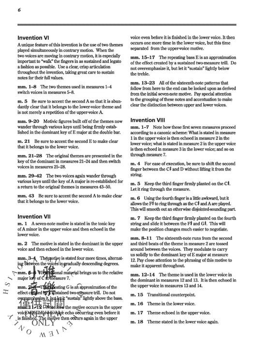 J. S. Bach: 15 Two-Part Inventions Transcribed for Solo Guitar 創意曲 獨奏 吉他 | 小雅音樂 Hsiaoya Music