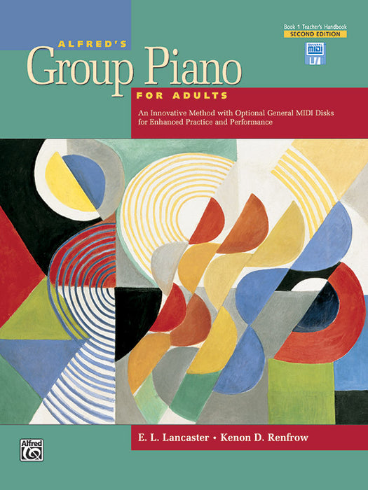 Alfred's Group Piano for Adults: Teacher's Handbook 1 (2nd Edition) An Innovative Method with Optional General MIDI Disks for Enhanced Practice and Performance 鋼琴 | 小雅音樂 Hsiaoya Music