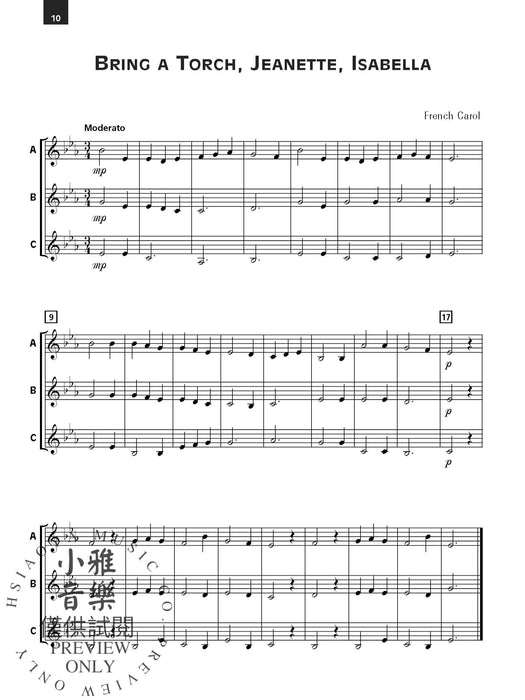 Accent on Christmas & Holiday Ensembles Duets and Trios for Flexible Instrumentation Correlated with Accent on Achievement, Book 1 二重奏 三重奏 配器法 | 小雅音樂 Hsiaoya Music
