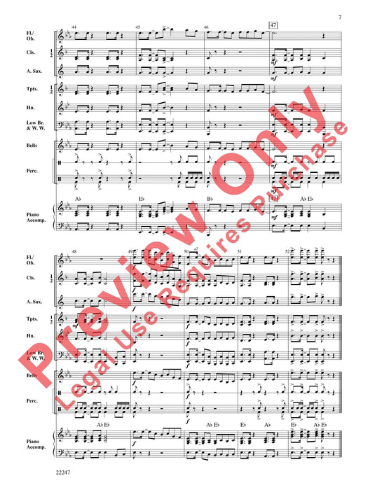 African Marching Song 進行曲 總譜 | 小雅音樂 Hsiaoya Music