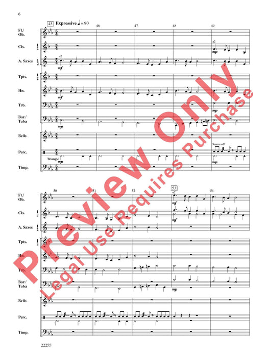 Wind Mountain Overture 管樂 序曲 總譜 | 小雅音樂 Hsiaoya Music