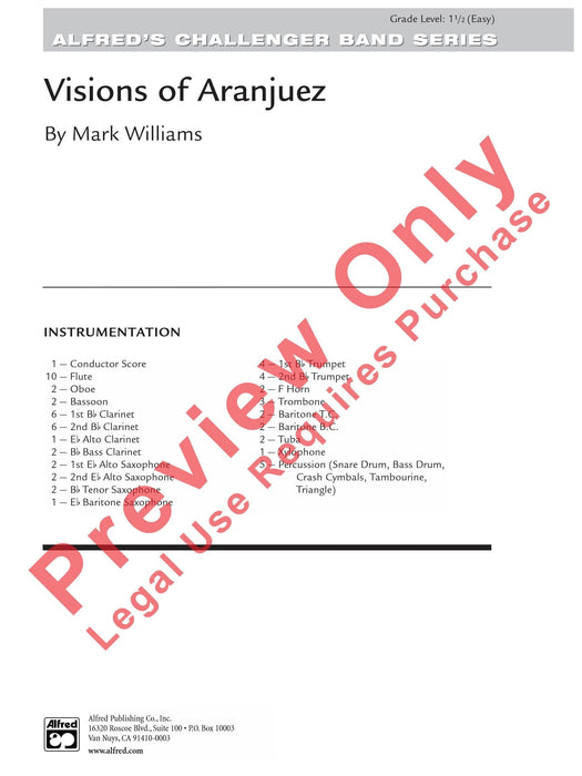 Visions of Aranjuez 總譜 | 小雅音樂 Hsiaoya Music