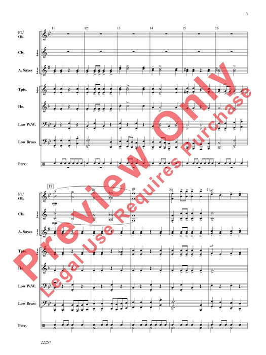 Big Brass on Patrol Low Brass Section Feature 銅管 銅管部 總譜 | 小雅音樂 Hsiaoya Music